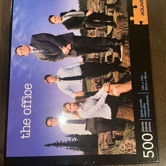 AQUARIUS Multicolor The Office Officially Licensed 500Pcs Jigsaw Puzzle 14"x 19" - Picture 6 of 6